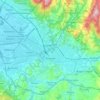 Топографическая карта Firenze, высота, рельеф