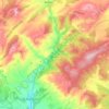Топографическая карта Querol, высота, рельеф