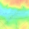 Топографическая карта Нижняя Катуховка, высота, рельеф