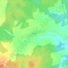 Топографическая карта Паныши, высота, рельеф