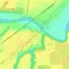 Топографическая карта Dayton, высота, рельеф