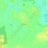 Топографическая карта Евстратовка, высота, рельеф