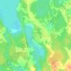 Топографическая карта Двор Солоневичи, высота, рельеф