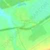Топографическая карта Лиман Другий, высота, рельеф