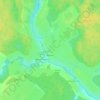 Топографическая карта Дроздово, высота, рельеф