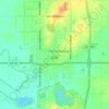 Топографическая карта Iola, высота, рельеф
