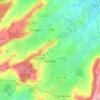 Топографическая карта Surques, высота, рельеф