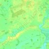 Топографическая карта Wheldrake, высота, рельеф