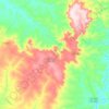 Топографическая карта Joviânia, высота, рельеф