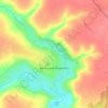 Топографическая карта Большая Верейка, высота, рельеф