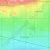 Топографическая карта Northridge, высота, рельеф