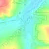 Топографическая карта Колодези, высота, рельеф