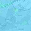 Топографическая карта Каг, высота, рельеф