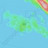 Топографическая карта Lasqueti Island, высота, рельеф