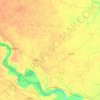 Топографическая карта Kunda, высота, рельеф