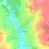 Топографическая карта Морки, высота, рельеф