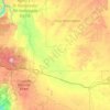 Топографическая карта Little Colorado River, высота, рельеф