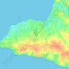 Топографическая карта La Plaine-sur-Mer, высота, рельеф