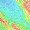 Топографическая карта San Jose, высота, рельеф