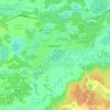 Топографическая карта Харбала 1-я, высота, рельеф