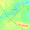 Топографическая карта Нюхча, высота, рельеф