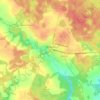 Топографическая карта Медынь, высота, рельеф