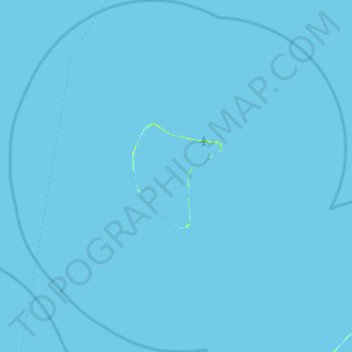 Топографическая карта Aratika, высота, рельеф