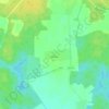 Топографическая карта Нефёдки, высота, рельеф