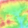 Топографическая карта Montlaux, высота, рельеф