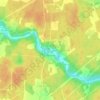 Топографическая карта Оболсуново, высота, рельеф