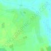 Топографическая карта Китин, высота, рельеф