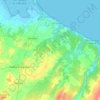 Топографическая карта Santa Margarita, высота, рельеф
