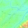 Топографическая карта Baloda Bazar Tahsil, высота, рельеф