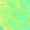 Топографическая карта Bhagwanpur, высота, рельеф