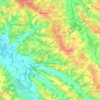 Топографическая карта Sainte-Christie-d'Armagnac, высота, рельеф