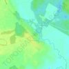 Топографическая карта Филипповское, высота, рельеф