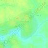 Топографическая карта Малые Бортники, высота, рельеф
