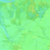 Топографическая карта Rehsen, высота, рельеф