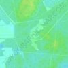Топографическая карта Замошье, высота, рельеф