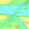 Топографическая карта Знаменск, высота, рельеф
