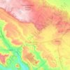 Топографическая карта Gravina in Puglia, высота, рельеф