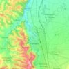 Топографическая карта Pamiers, высота, рельеф