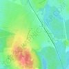 Топографическая карта Верхние Осельки, высота, рельеф