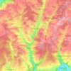 Топографическая карта Billigheim, высота, рельеф