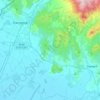 Топографическая карта Баранинська сільська громада, высота, рельеф