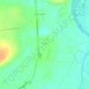 Топографическая карта Панино, высота, рельеф