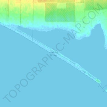 Топографическая карта Урочище Беляус, высота, рельеф