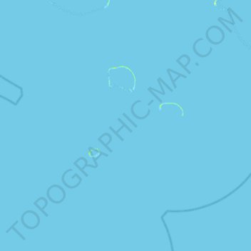 Топографическая карта Îles Raevski, высота, рельеф