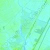 Топографическая карта Большое Верево, высота, рельеф