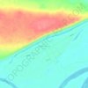 Топографическая карта Нерюктяйинск 2-й, высота, рельеф